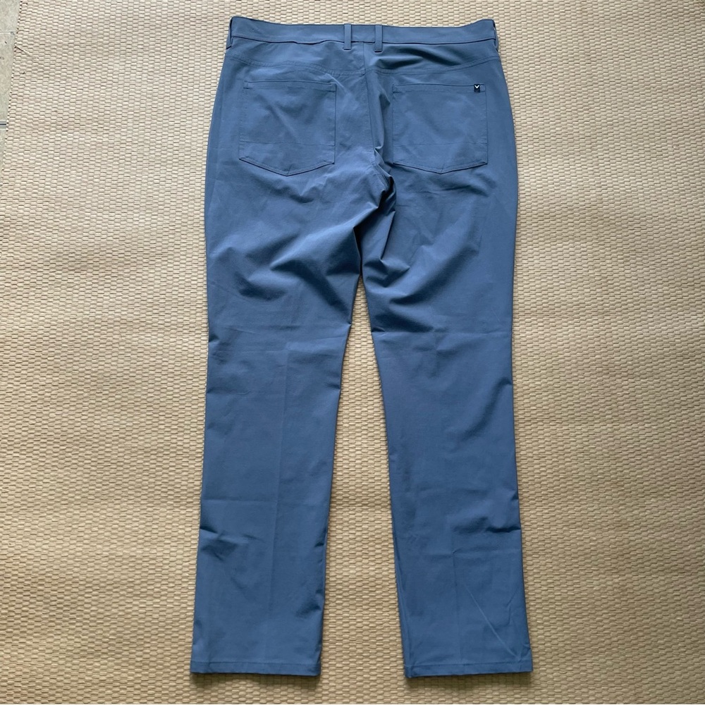 Callaway Performance Golf Pants Men’s 36 x 32 Gray Stretch 5-Pocket